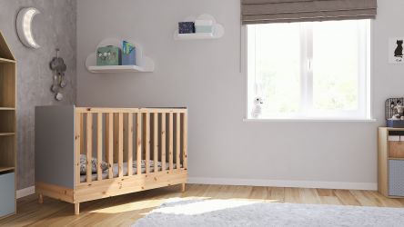 Dzięcięce&niemowlęce łóżeczko Linus (2 w 1)