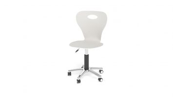Krzesło obrotowe Fino biały